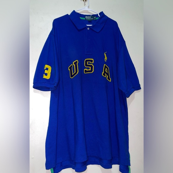 NWOT Big and Tall Ralph Lauren Number Embroidered Horse Polo - Picture 6 of 10